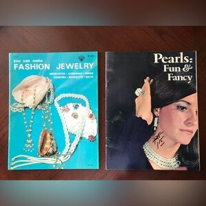 Vintage Fashion Jewelry Making “How To” Instructional Paperback Books